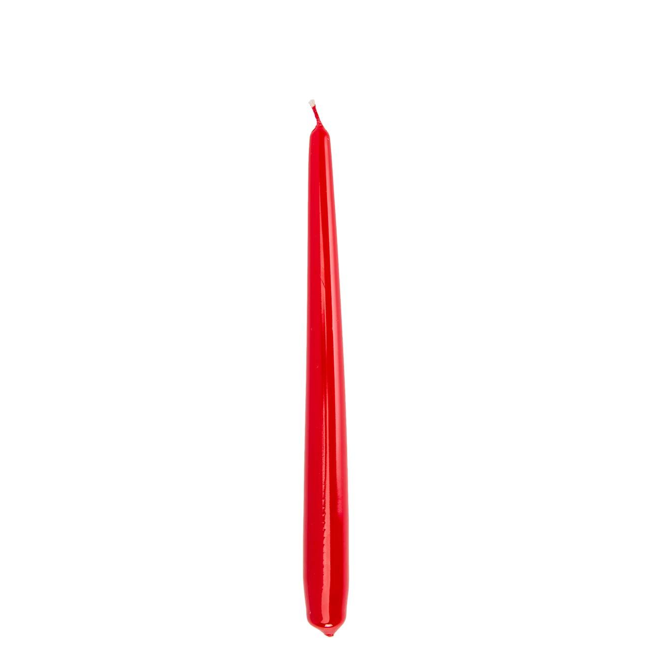 CANDELA 240/22 CONO - VERNICE ROSSO (conf.ne da 10 pzi)